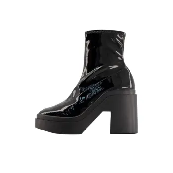 CLERGERIE Nina 100mm Patent Ankle Boots Women's