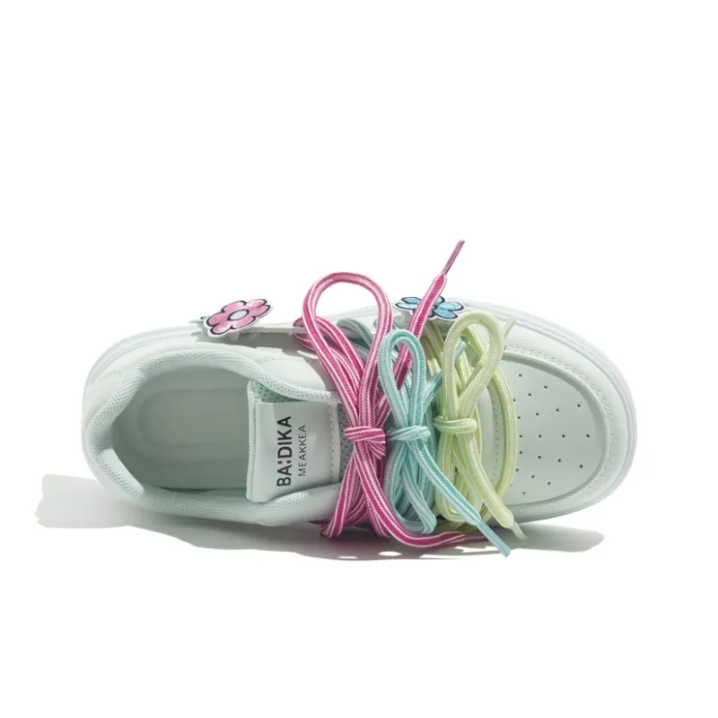 MEAKKEA Non-slip Lightweight Low-Top Skateboard Shoes Women's-2