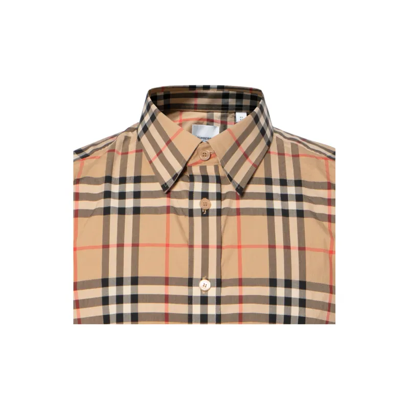 Burberry Checked Short Sleeved Shirt-7