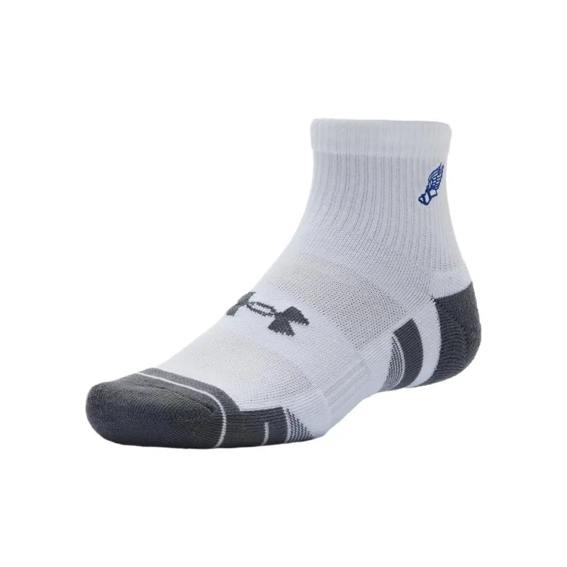 Under Armour PerformanceTech Mid Calf Socks Unisex 3 Pack White-5