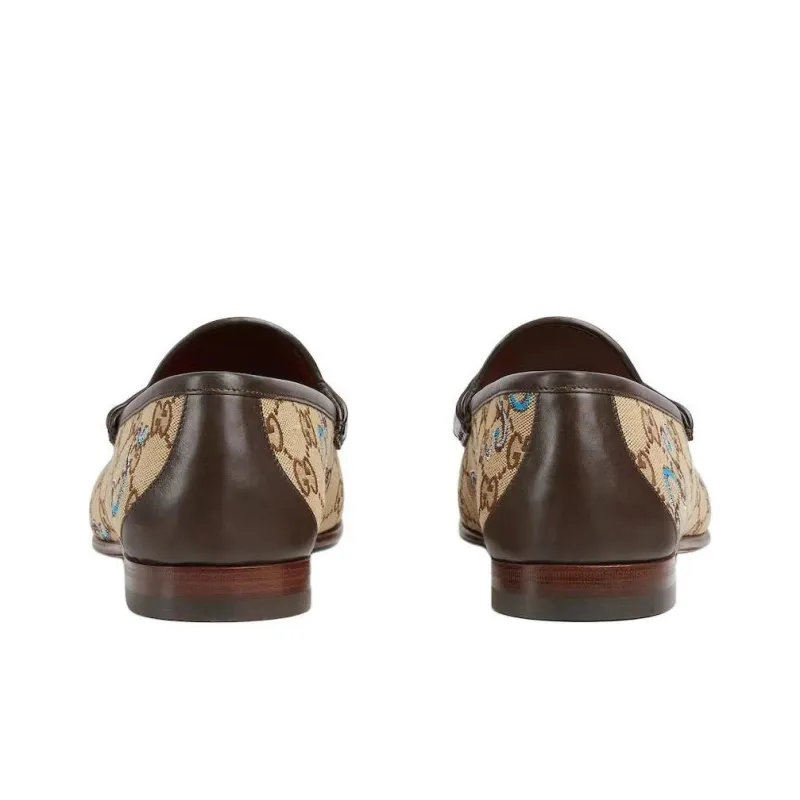 GUCCI Horsebit 1953 Loafers Men's Brown-4