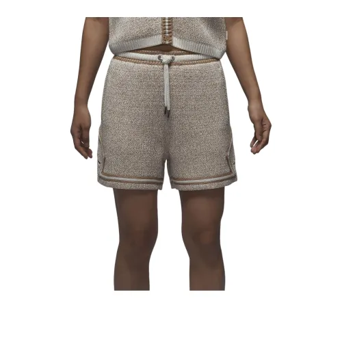 Jordan J AIR JRD KNIT SHORT Sports Shorts Women's Apricot