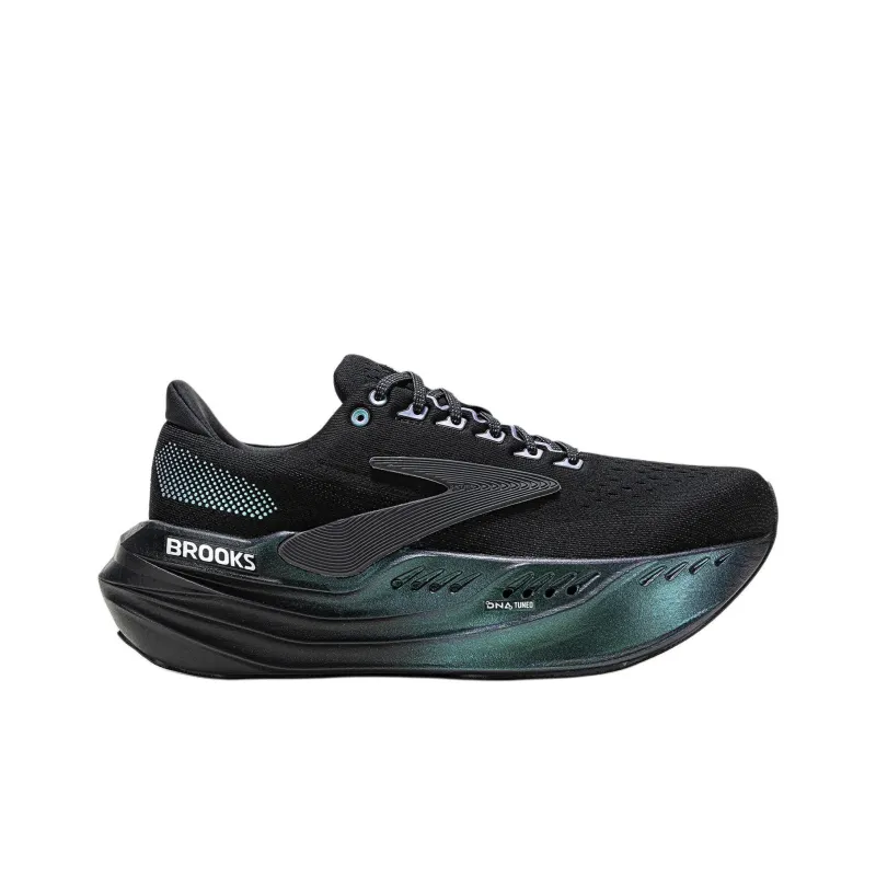 Brooks Glycerin Ma Cushioning And Breathable Low Top Trail Running Shoes Unisex Black-1