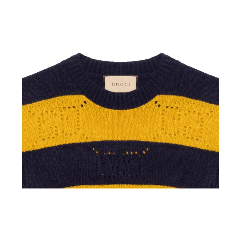 GUCCI SS23 Sweater Men's Yellow-4