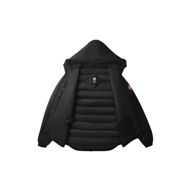 Canada Goose Lodge Hooded Down Jacket-1