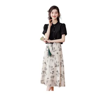 Like The Age Of Water Skirt Set Women's Black