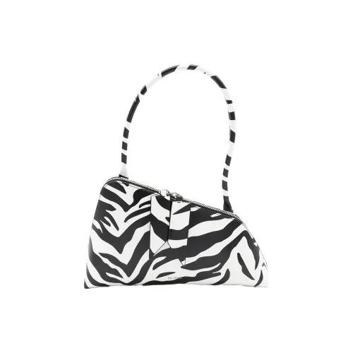 The Attico Sunrise Zip Up Shoulder Bag