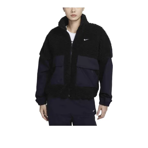 Nike Sportswear Velvet feel Coat Women's Black/White