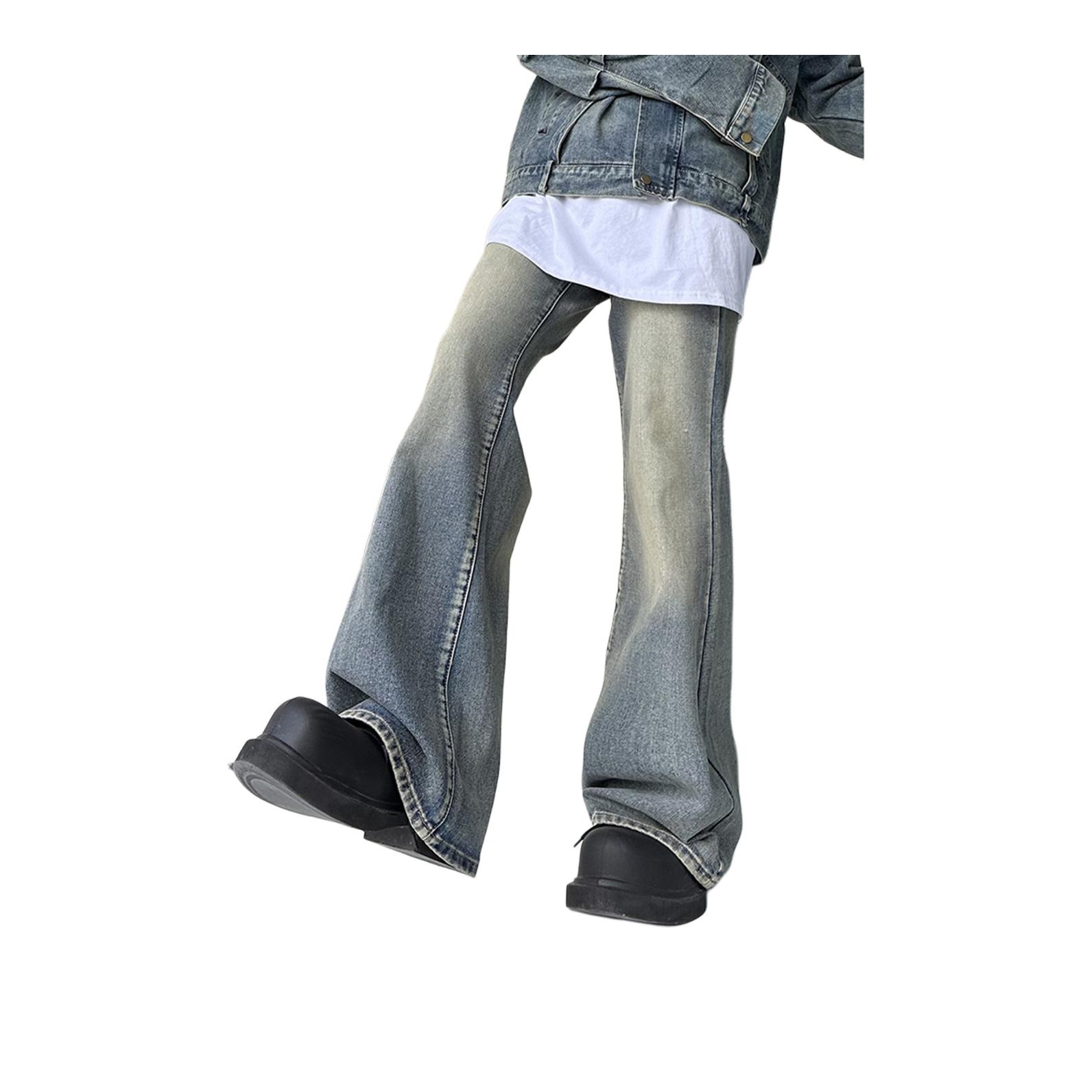 COMOWA Jeans Unisex Light Blue L - POIZON
