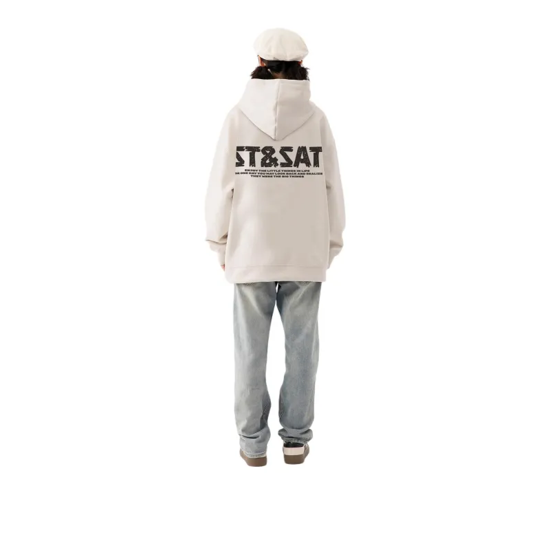 ST&SAT Sweatshirts Unisex Beige-2
