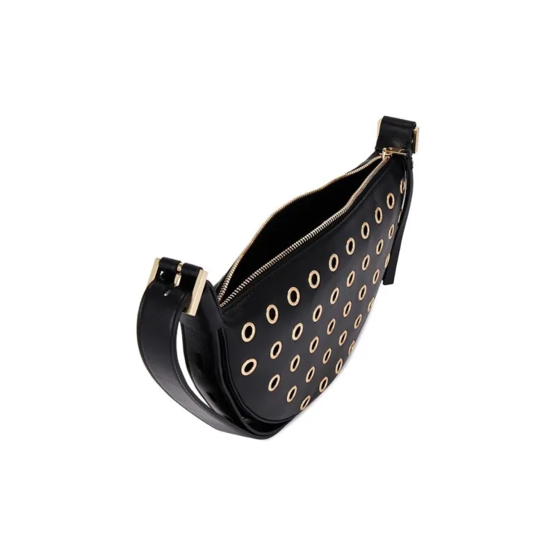 ALLSAINTS Leather Shoulder Bag Women's Black-3