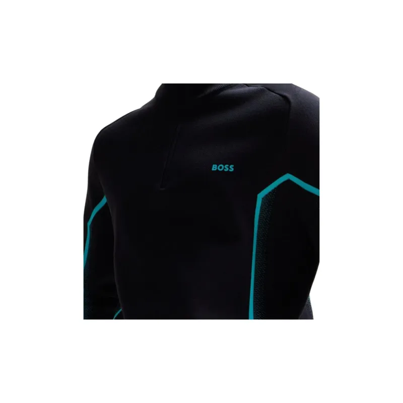 HUGO BOSS Sweatshirts Men Navy Blue-4