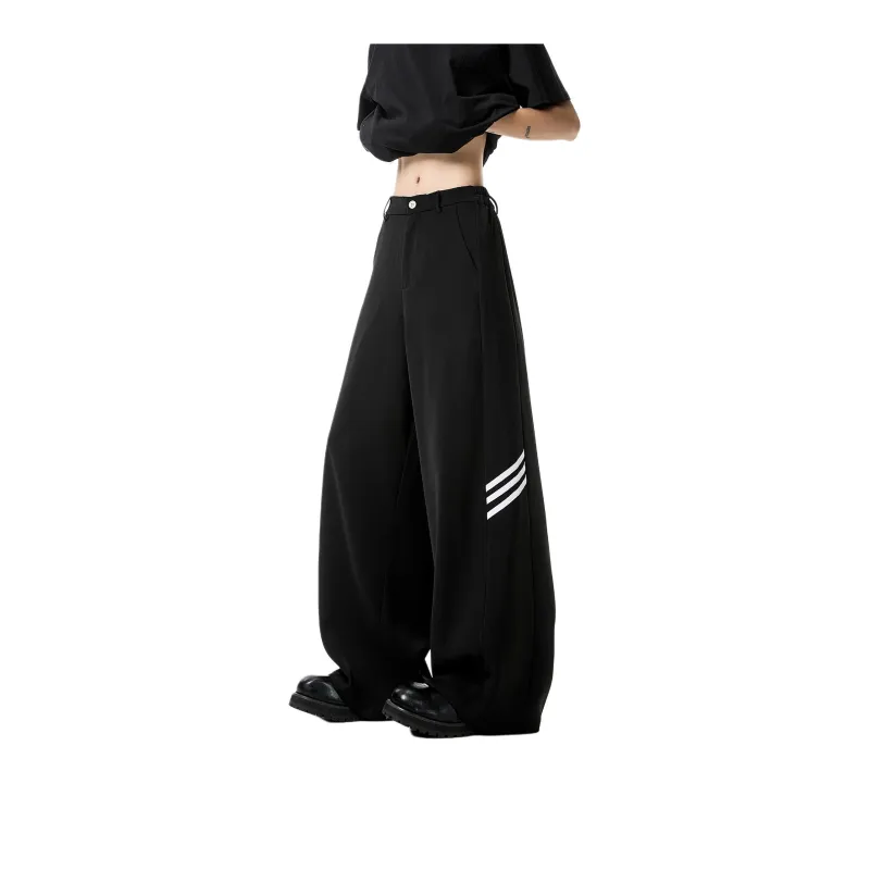 WARNING LIGHT Knitted Sports Pants Unisex-0