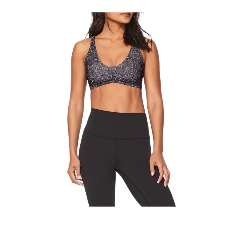 Lululemon Nulu™ Full Freedom Sports Underwear Women's Black/White Snowflake-0