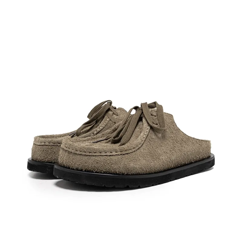 TC Abrasion-Resistant Wrap-toe Slippers Unisex Coffee-2