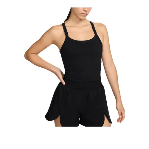 Nike One Fitted Women's Dri FIT Strappy Cropped Tank Top