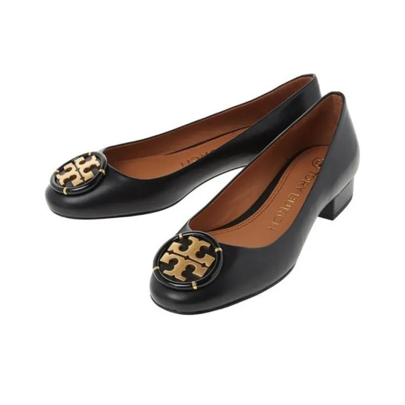 TORY BURCH Multi Logo Block Heel High Heels Women's-2