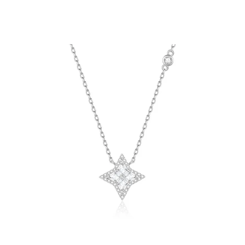 Good Quality S925 Silver Necklaces Women's-0
