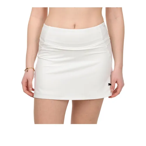 PUMA Casual Short Skirts Women's White
