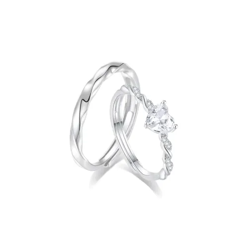 Zheng Tai Fook Cubic Zirconia Rings Unisex