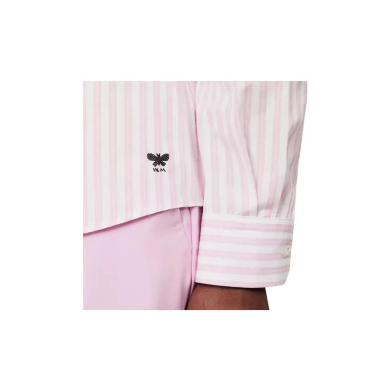 MaxMara Bahamas Buttoned Striped Shirt-5