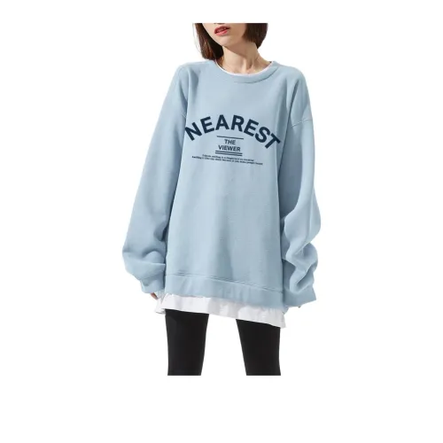 Tonlion Sweatshirt Women's Haze Blue