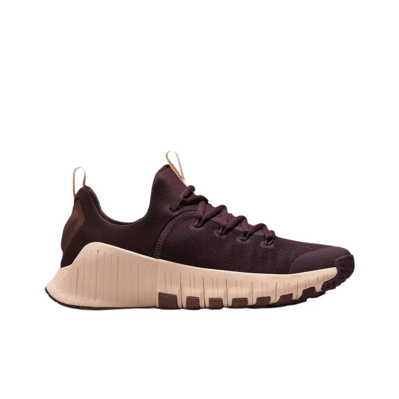 Nike Free Metcon 6 Anti Slip Wear Resistant Low Top Training Shoes Women's Red-1