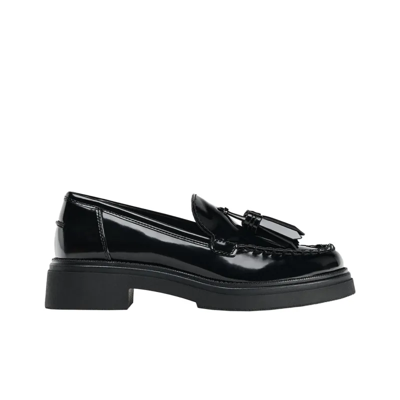 ZARA Loafers Women's Black-1