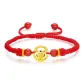 Chinese Zodiac Tiger Bracelet with Red String