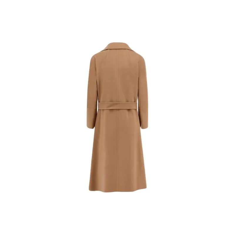 'S MAX MARA Belted Virgin Wool Coat-1