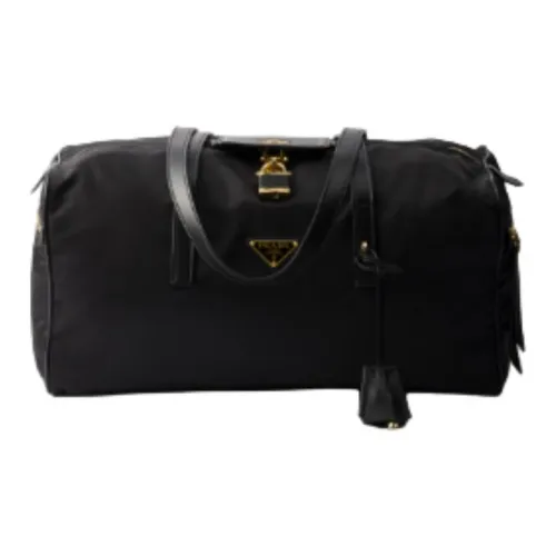 prada light Re avec Recycled avec Travel Bag Men's Black