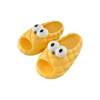 SHIGUDE Slippers Women's, Light Yellow