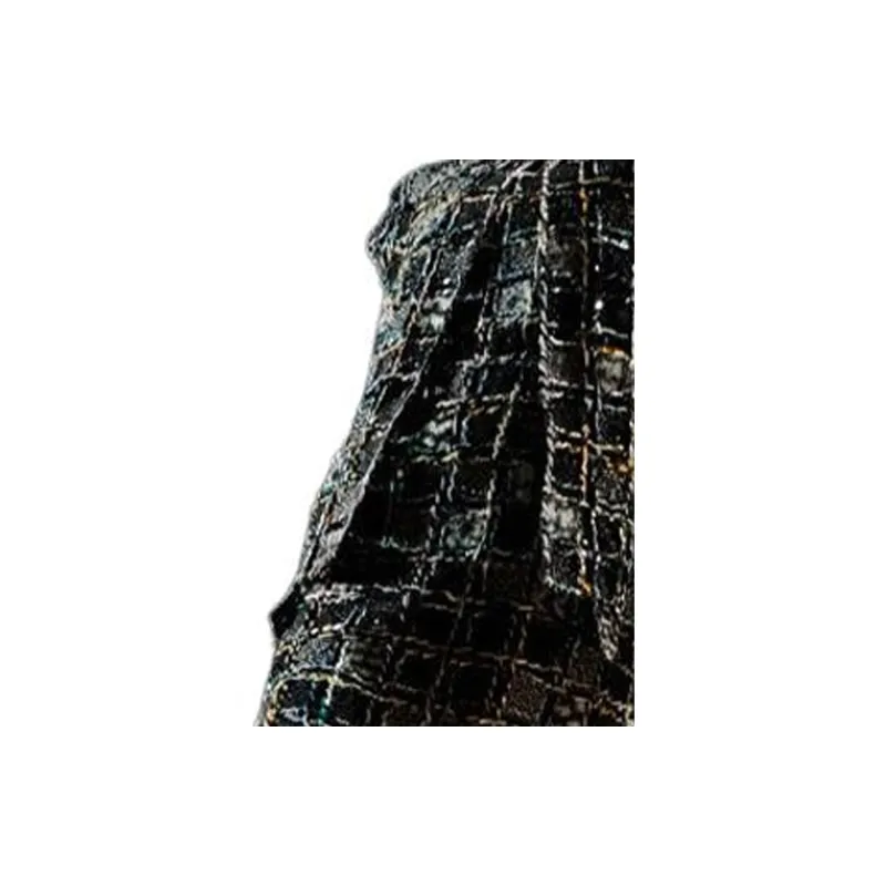 CHANEL Short-Sleeved Dresses Women's Black-4
