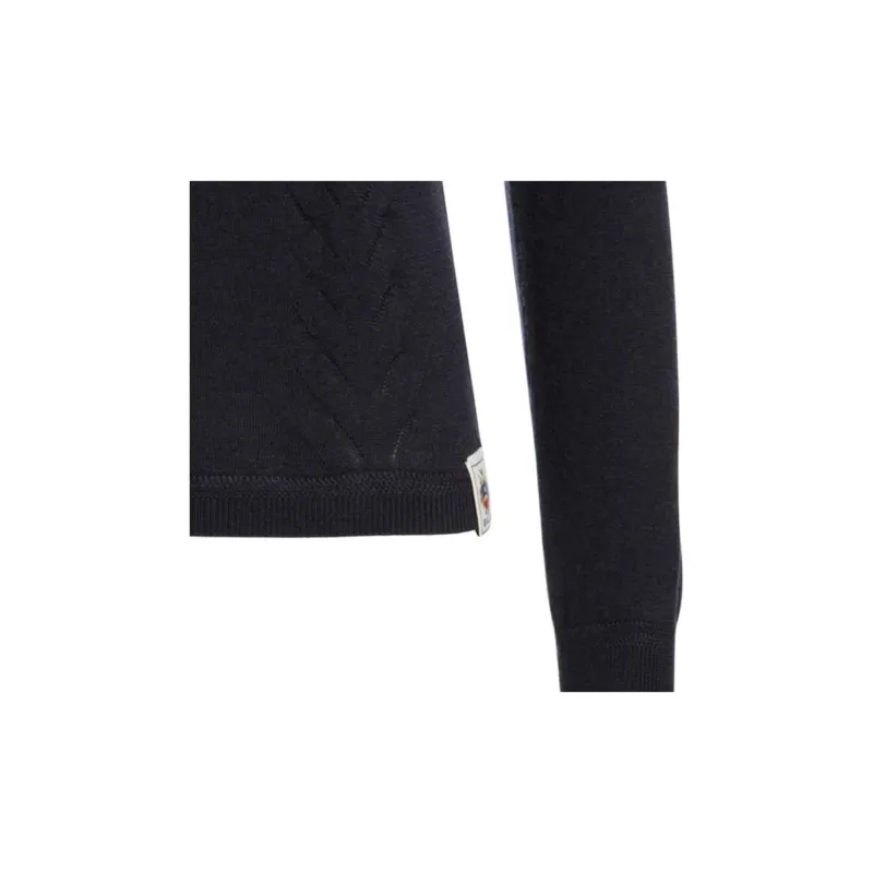 BALLY SS25 Cashmere Sweater Women's Dark Blue-3