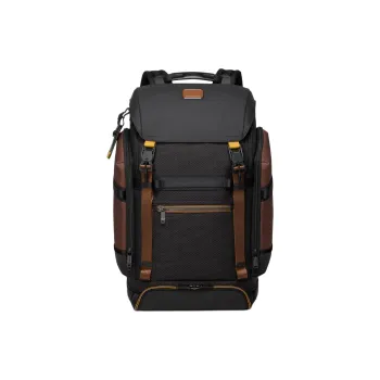 TUMI Fabric Backpack Men's Black Agate