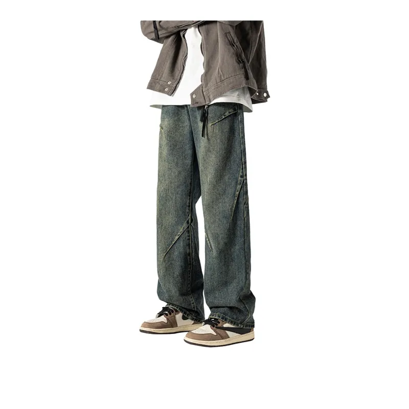 PAINT STAIN Jeans Unisex-11