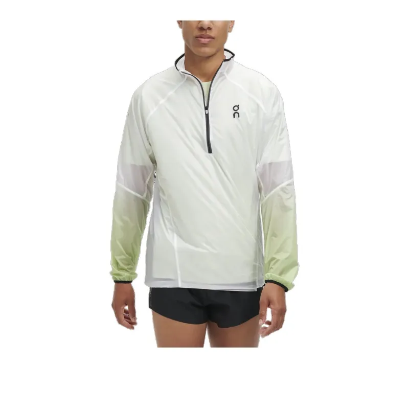 On Zero Jackets Coats Men's White/Macaron Green-1