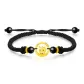 Chinese Zodiac Horse Bracelet Black Cord