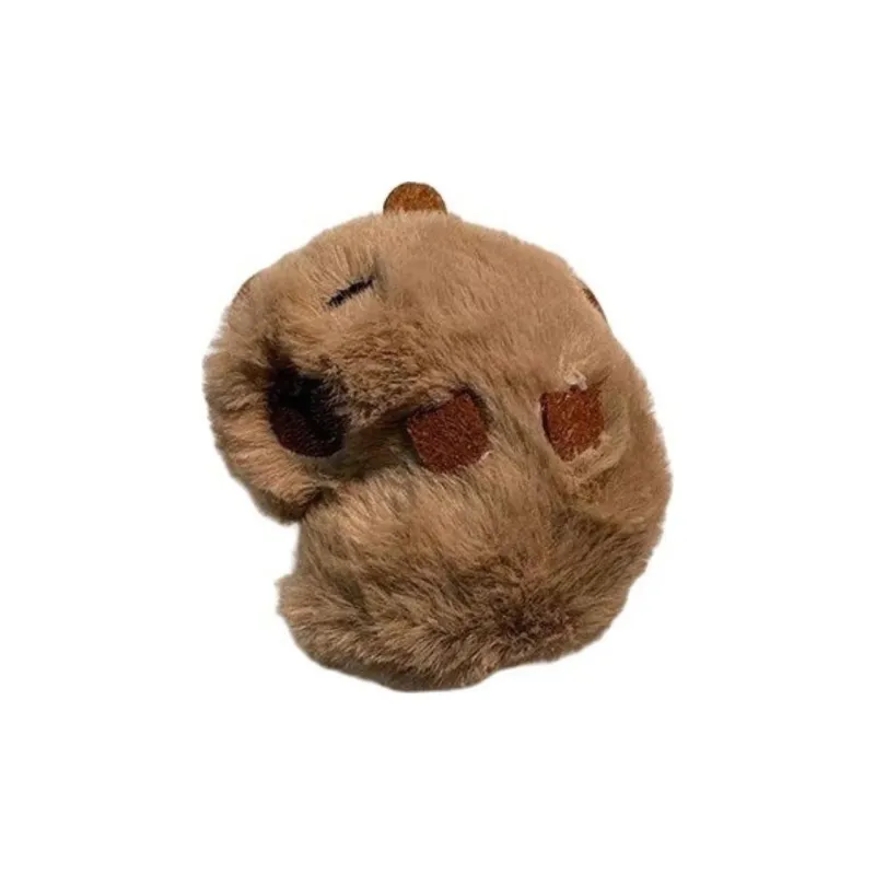 Wei Xin Compatibility With Apple AirPods 4/2/3/4th Generation/AirPods Pro/Pro 2 Plush Capybara Headphone Cases-2