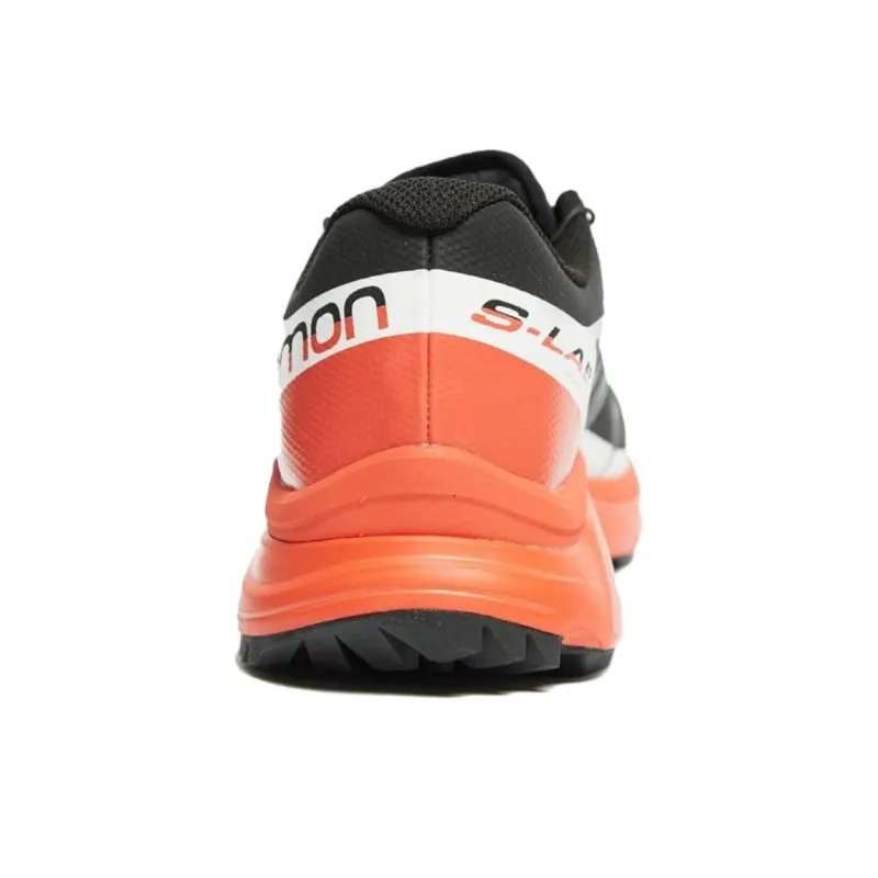SALOMON S LAB Anti Slip Wear Resistant Low Top Hiking Shoes Unisex Black Orange-2