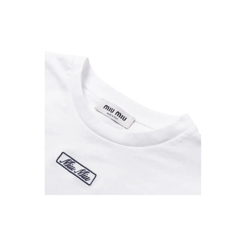 MIU MIU T Shirts Women's White-9