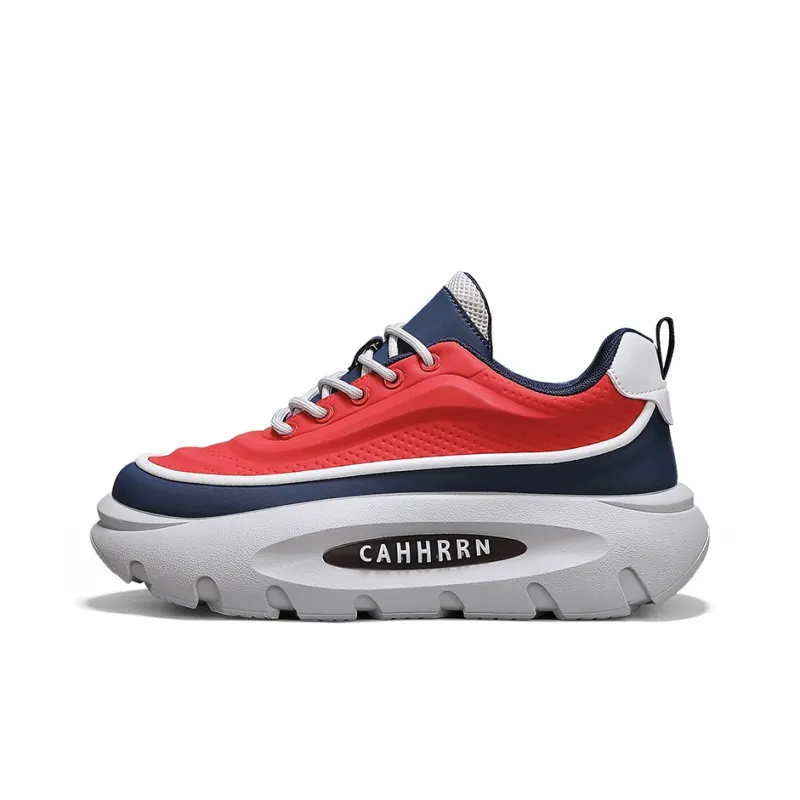 PLAY COBBLER Anti Slip And Wear Resistant Height Increasing Low Top Casual Shoes Men's-6