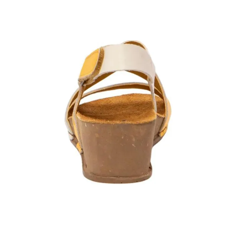 Art I LIVE Strap Sandals 4.5cm Women's Yellow-3