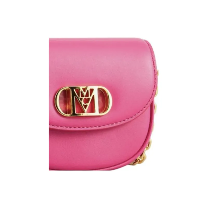 MCM Mode Travia Cow Leather Wallets Shoulder Bag Crossbody Bag Mini Women's Purple-4