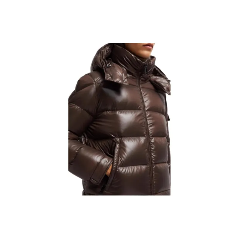 Moncler FW24 Down Jacket Women's Brown-4
