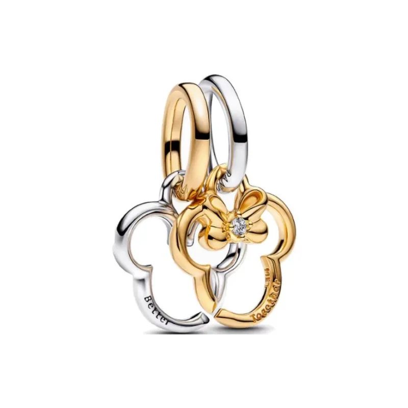 Pandora Gold Plated Pendants Women's Gold/Silver-0