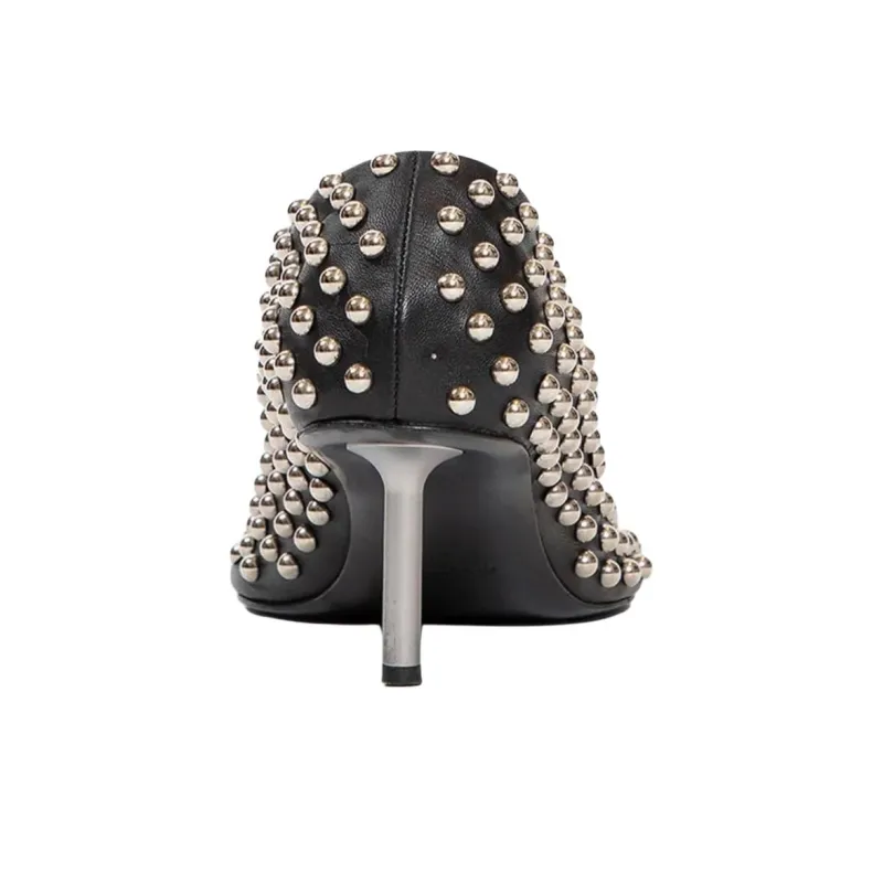 JIL SANDER Slim Heel High Heels Women's Black-4