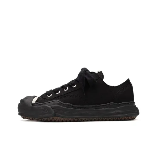 Maison MIHARA YASUHIRO Hank OG Sole Canvas Low Black