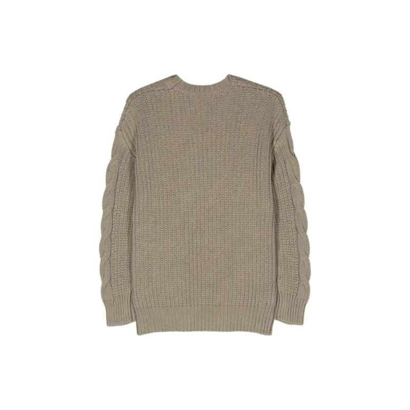 MaxMara Chunky Cable Knit Jumper-1