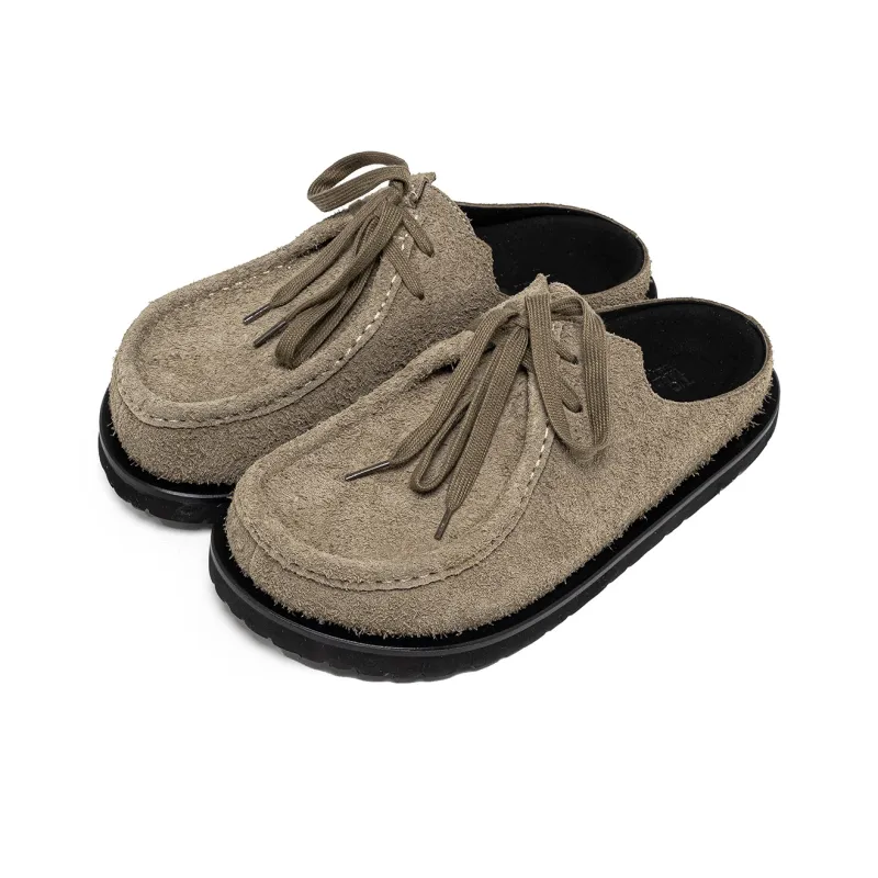 TC Abrasion-Resistant Wrap-toe Slippers Unisex Coffee-3